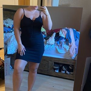 Body con black dress size S/M